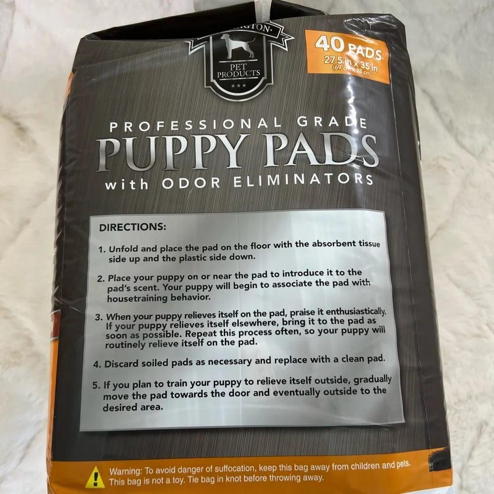 Huntington Pet Products Professional Grade Puppy Pads with Odor Eliminat…